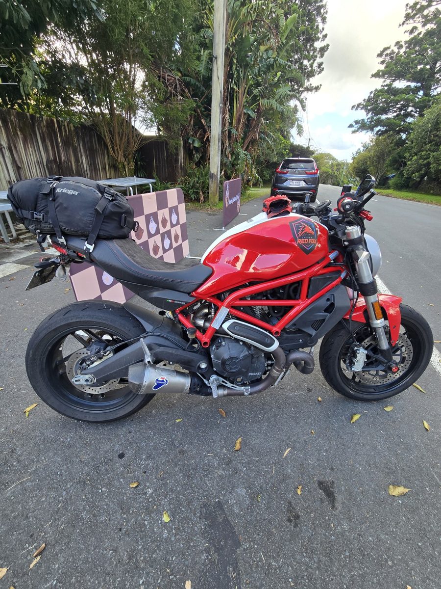 2018 Ducati Monster 659 motorcycle hire